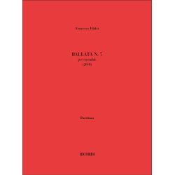 Ballata n&deg; 7 : per ensemble (2018)