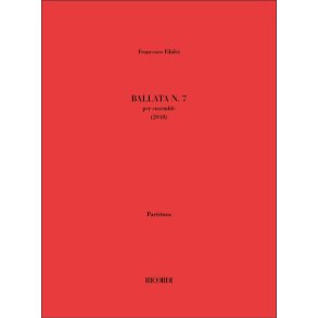 Ballata n° 7 : per ensemble (2018)
