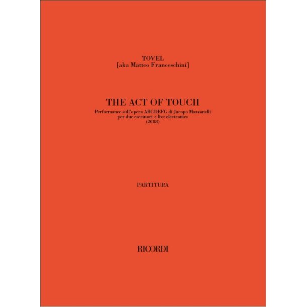 The Act of Touch