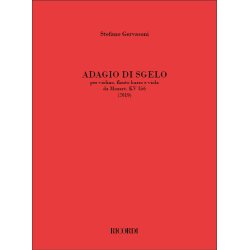 Adagio Di Sgelo : per violino, flauto basso e viola - da Mozart, KV 356