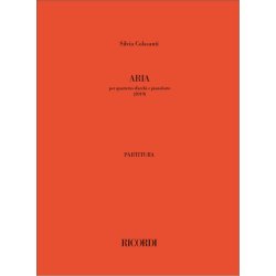 Aria : per quartetto d'archi e pianoforte (2019)