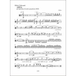 Aria : per quartetto d'archi e pianoforte (2019)