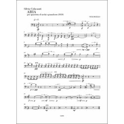 Aria : per quartetto d'archi e pianoforte (2019)