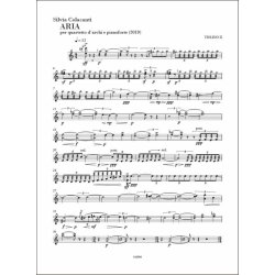Aria : per quartetto d'archi e pianoforte (2019)