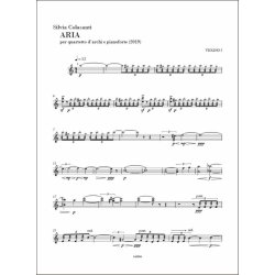 Aria : per quartetto d'archi e pianoforte (2019)