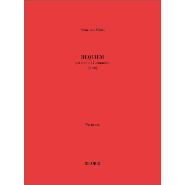 Requiem : per coro e 17 strumenti (2020)