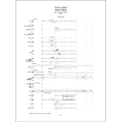 Requiem : per coro e 17 strumenti (2020)