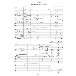 Vuoi che nel fuori : for Percussion Trio and Electronics (2020)