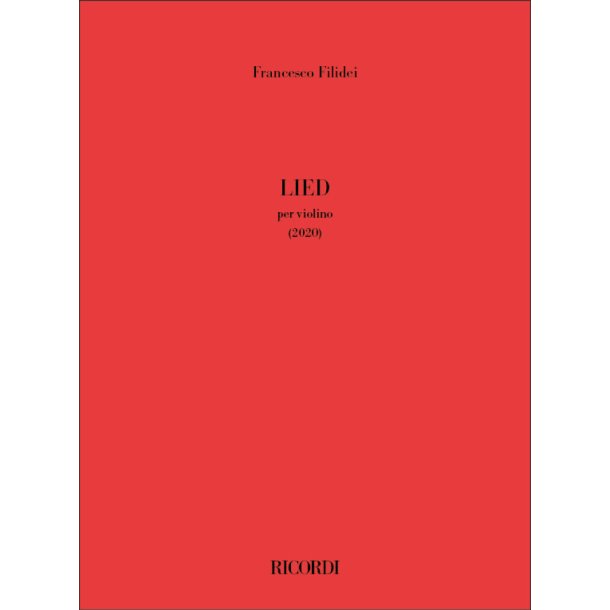 Lied : per violino