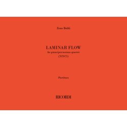 Laminar Flow : for piano/percussions quartet