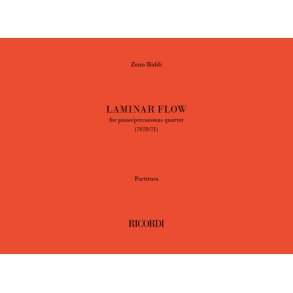 Laminar Flow : for piano/percussions quartet
