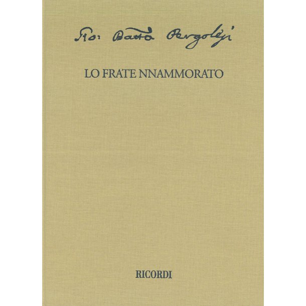 Lo frate 'nnammorato : edizione critica a cura di Eleonora Di Cintio