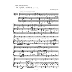 Lieder da Zelter a Strauss (voce acuta) : a cura di Erik Battaglia