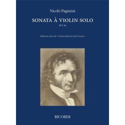Sonata &agrave; violin solo (M.S. 83) : A cura di | Edited by Italo Vescovo
