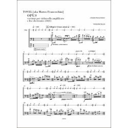 Opus : versione per violoncello amplificato e live electronics (2021)