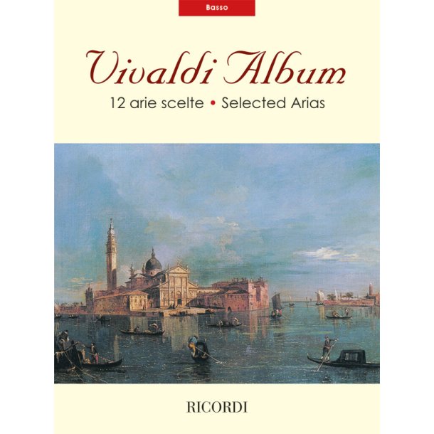 Vivaldi Album - Basso : 12 arie scelte | Selected Arias