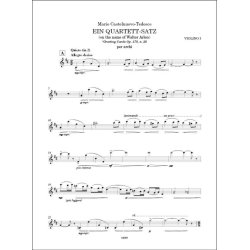 Ein Quartett-Satz : (on the name of Walter Arlen)