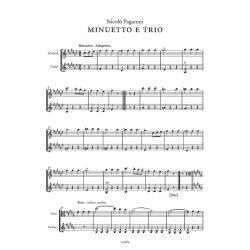 Minuetto e Trio per violino e viola : A cura di Italo Vescovo