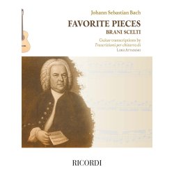 Favorite pieces | Brani scelti : Guitar transcriptions by | Trascrizioni per chitarra di Luigi Attademo