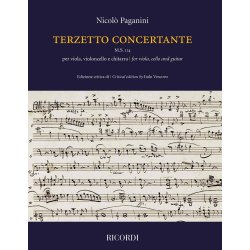 Terzetto concertante M.S. 114 : per viola, violoncello e chitarra
