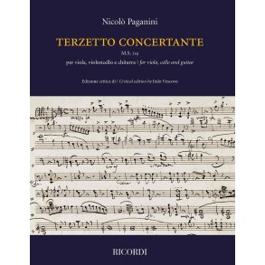 Terzetto concertante M.S. 114 : per viola, violoncello e chitarra