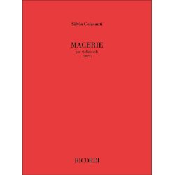 Macerie : per violino solo