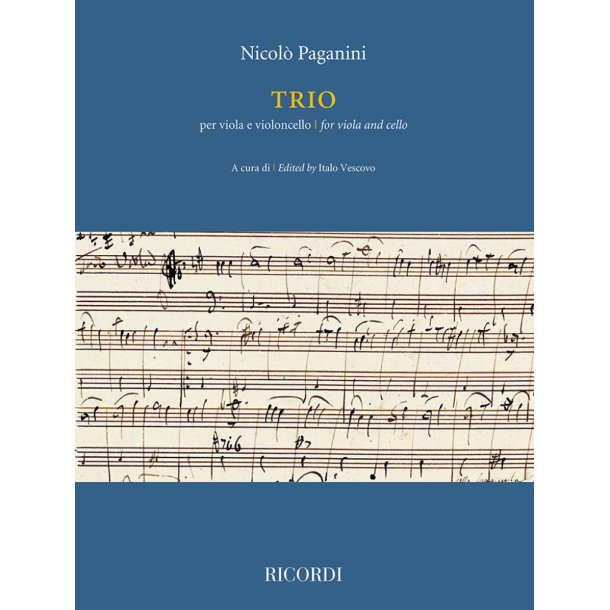 Trio per viola e violoncello : edited by Italo Vescovo