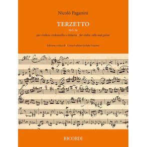 Terzetto M.S. 69 : per violino, violoncello e chitarra | for violin, cello and guitar