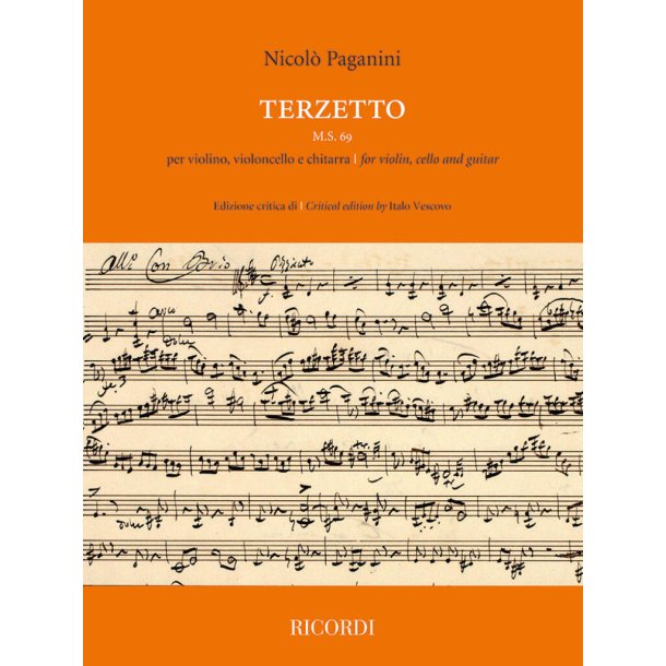 Terzetto M.S. 69 : per violino, violoncello e chitarra | for violin, cello and guitar