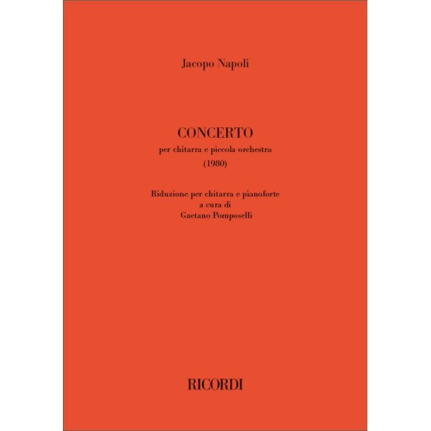 Concerto : per chitarra e piccola orchestra (1980)