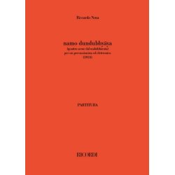 namo dundubhy&#257;ya : per un percussionista ed elettronica