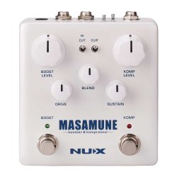 Nux Masamune booster &amp; kompressor guitar-effekt-pedal