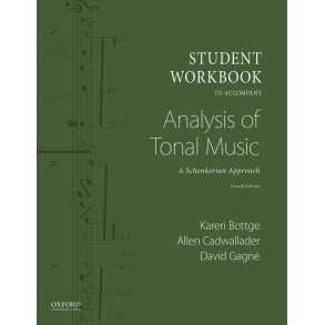Student Workbook : To Accompany Analysis of Tonal Music