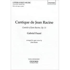 Cantique de Jean Racine : Set of parts (contains 2 of each string part, 1 harp part)