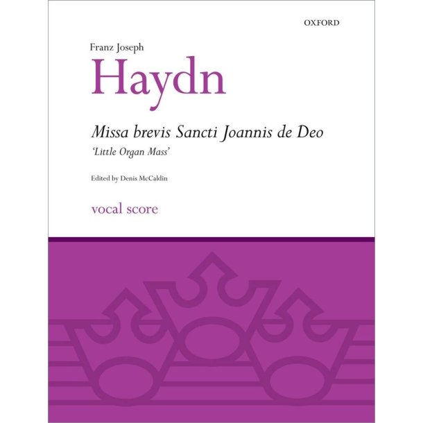 Missa Brevis Sancti Joannis De Deo : Little Organ Mass'