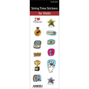 String Time stickers : Fiddle Time