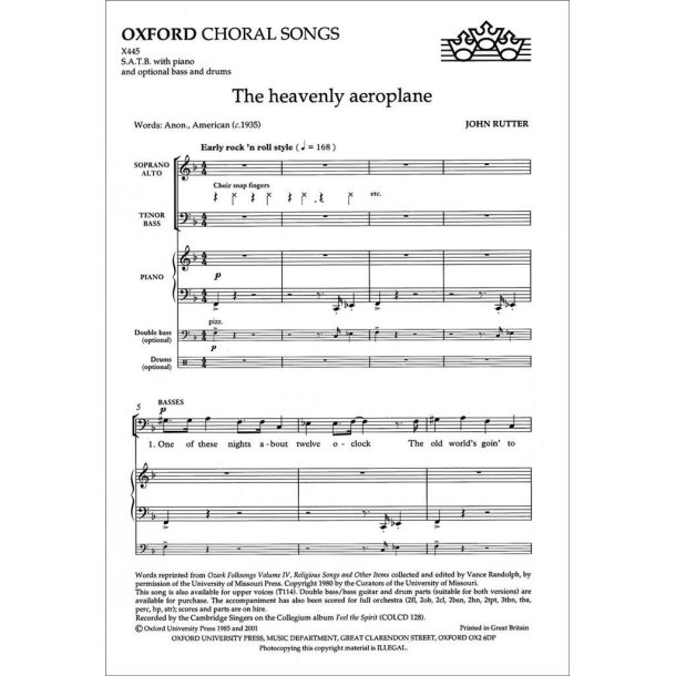 The Heavenly Aeroplane