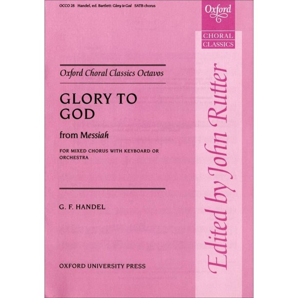 Glory to God from Messiah