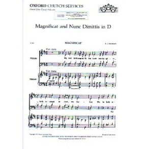 Magnificat and Nunc Dimittis in D