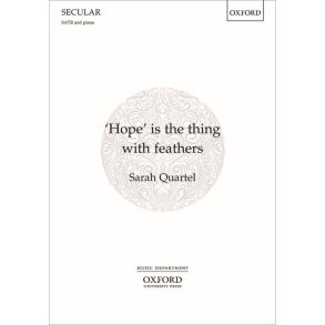 Sarah Quartel: 'Hope' is the thing with feathers