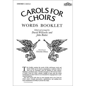 Carols for Choirs: Carols for Choirs words booklet