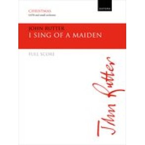I sing of a maiden : 2fl, ob, 2cl, 2hn, hp & str