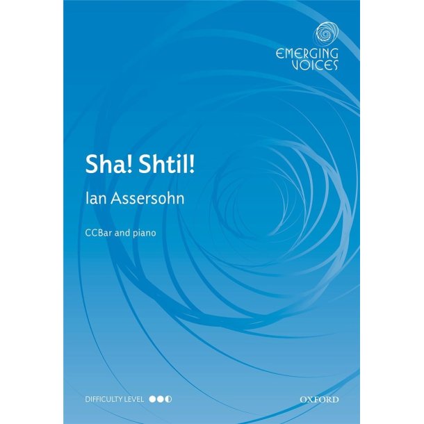 Sha! Shtil! : (Hush, quiet) for 3-part cambiata choir (CCBar) &amp; piano