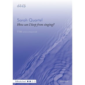 How can I keep from singing?