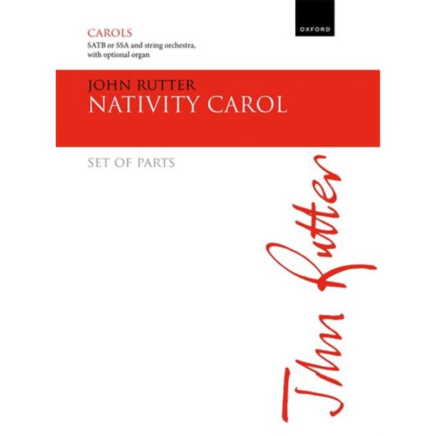 Nativity Carol : Set of parts: vln I, vln II, vla, vc, db.