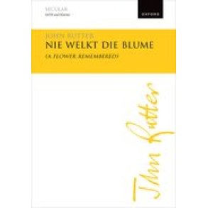 Nie welkt die Blume (A flower remembered)