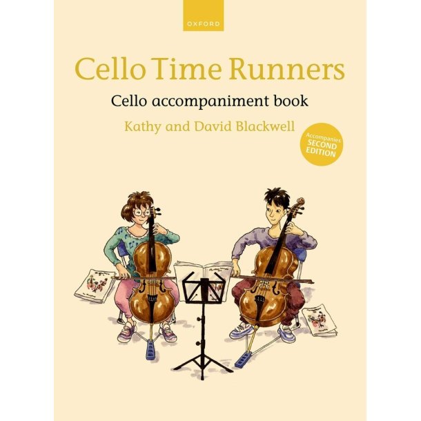 Cello Time Runners Cello accompaniment book : Accompanies Second Edition