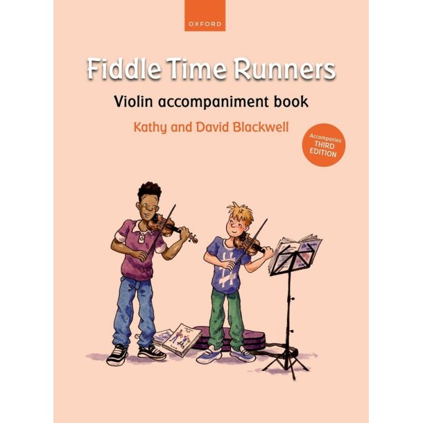 Fiddle Time Runners Violin accompaniment book : Accompanies Third Edition