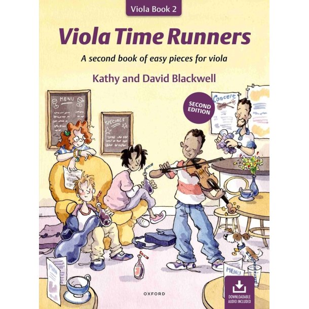 Viola Time Runners (Second Edition) : A second book of easy pieces for viola