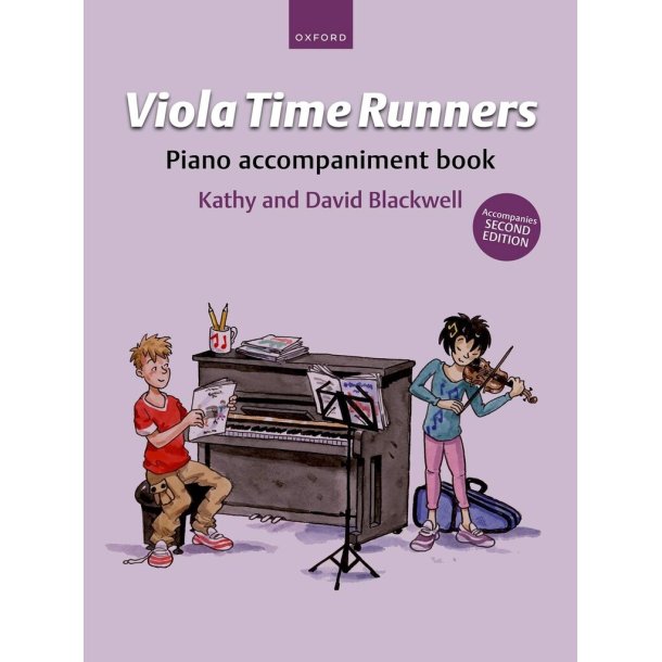 Viola Time Runners Piano accompaniment book : Accompanies Second Edition